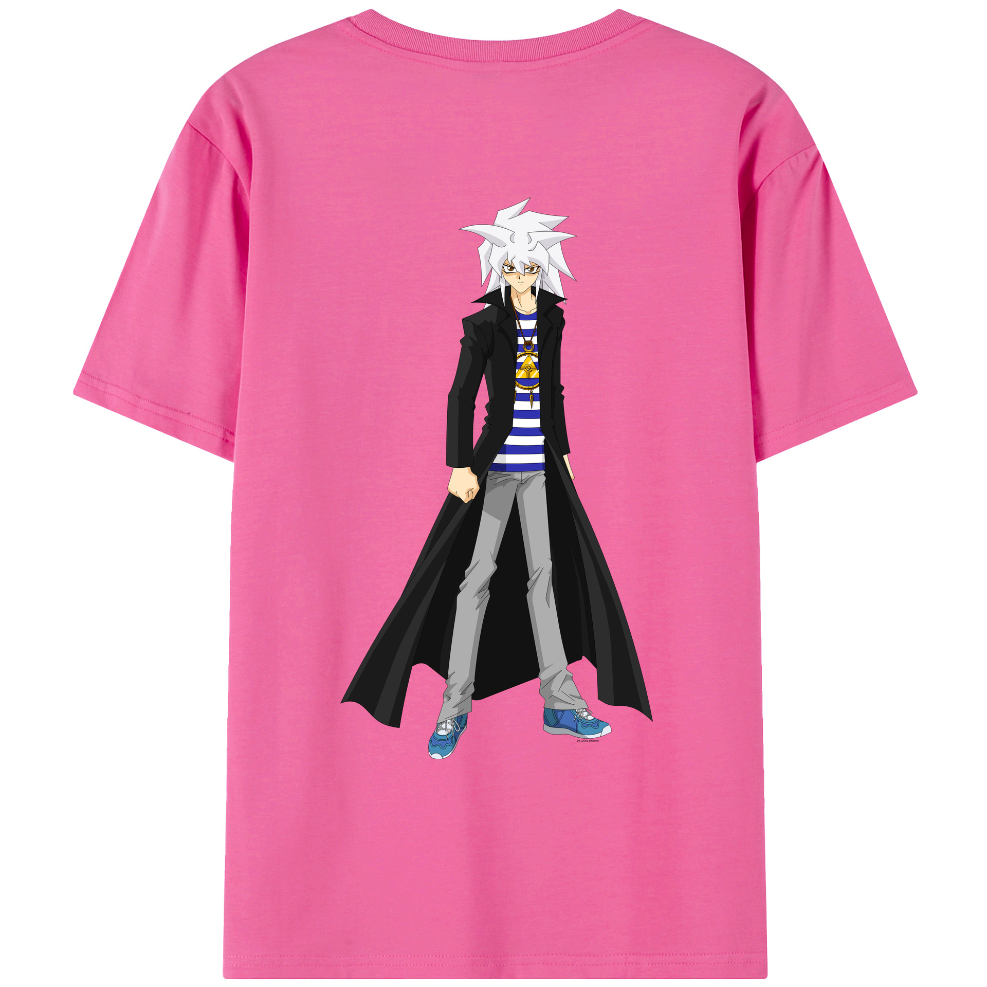 （画像用） 遊☆戯☆王 Yu-Gi-Oh! レディース半袖Tシャツ(バックプリント)
